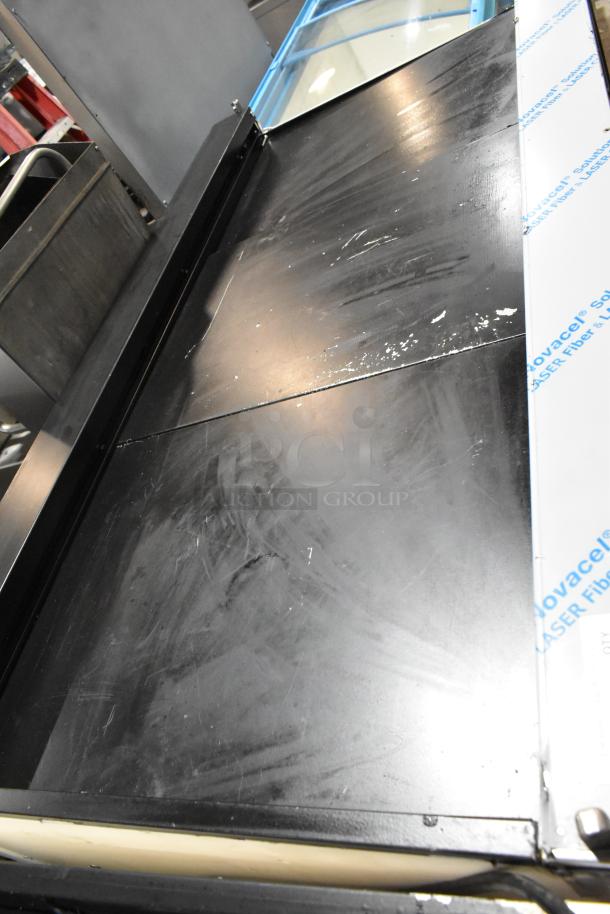 2023 ISA Tavola Fredda stainless steel commercial prep unit with lower refrigeration, 230V, model Tavola Fredda.