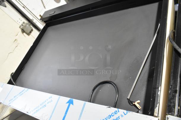 2023 ISA Tavola Fredda stainless steel commercial prep unit, 230 volts, new condition, protective film partly removed.