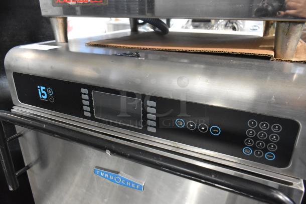 Turbochef I5-DL stainless steel rapid cook oven, countertop model, electric, with control panel. 208/240 volts, 1/3 phase.