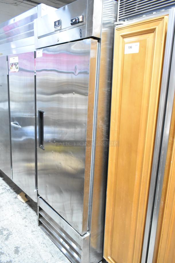 Kelvinator KCBM23R stainless steel commercial cooler, single door, 115V, 1 phase, excellent condition.