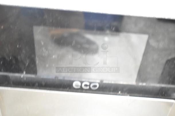 2019 Turbochef ECO stainless steel rapid cook oven, commercial countertop model, 208/240V, 1 phase, slight surface wear.