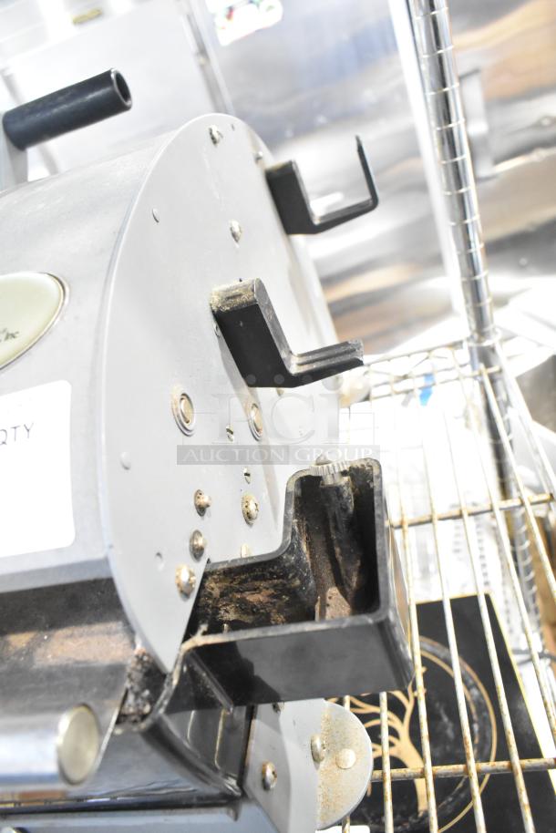 Better Packages 333 Plus manual water-activated tape dispenser, used condition, visible wear on components, model BP333Plus.