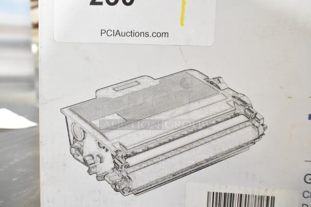 Inkshop Compatible Toner Cartridge box, sketch illustration on packaging, label with PCI Auctions logo, new condition.