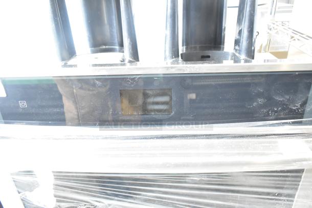 JennAir JJW2430DS01 stainless steel commercial convection oven; electric, 208/240 volts, pristine condition, wrapped.