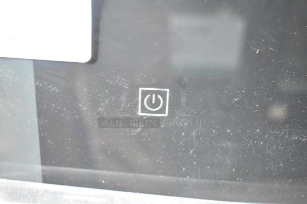 JennAir JJW2430DS01 convection oven with stainless steel finish, electric powered, 208/240 volts. Features power icon.