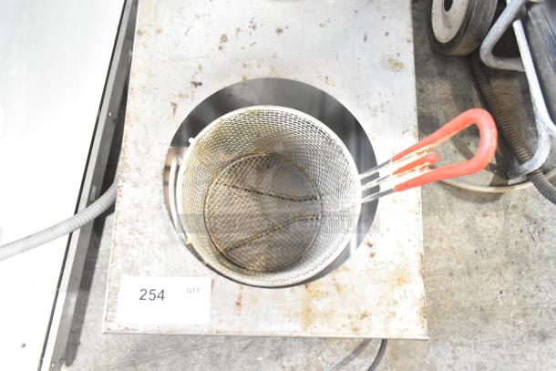 American Permanent Ware CW-3A stainless steel commercial countertop food warmer, 120 volts, used, with visible wear.