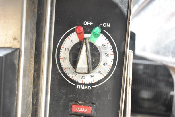 Groen HY-3E HyPer Steam cabinet control panel with timer and "clean" indicator. 208V, 3-phase, commercial use.