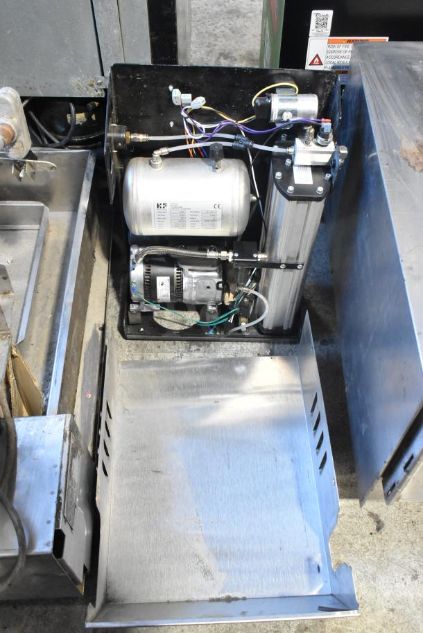 2023 Jun-Air 86R-3MN1-DSBHH stainless steel nitrogen generator for nitro brew, 120V, 1 phase power, commercial use.