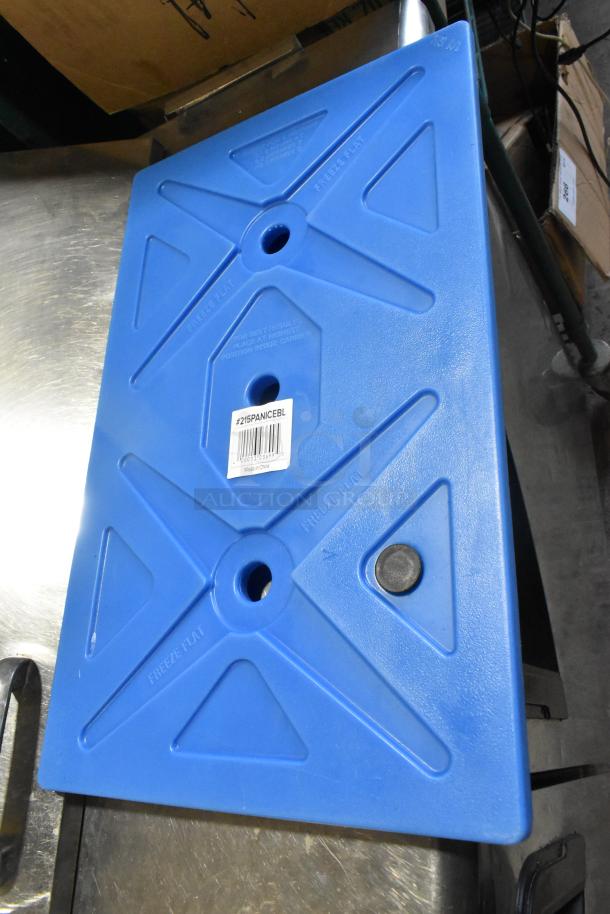 BRAND NEW CaterGator blue ice board, full size, 20 3/4" x 12 3/4" x 1 1/2", with "215PANICEBL" label.