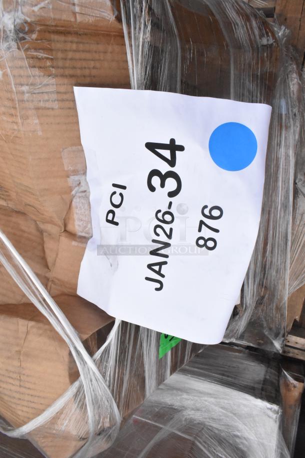 Brand new Regency 29" stainless steel commercial sink, 16 gauge, with legs and cross bracing, scratch and dent condition.