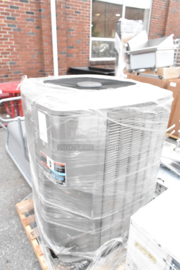 Lennox SS5006H4S44Y commercial condenser, metal body, 208/230V, 1/3 Phase, wrapped for shipping, condition appears new.