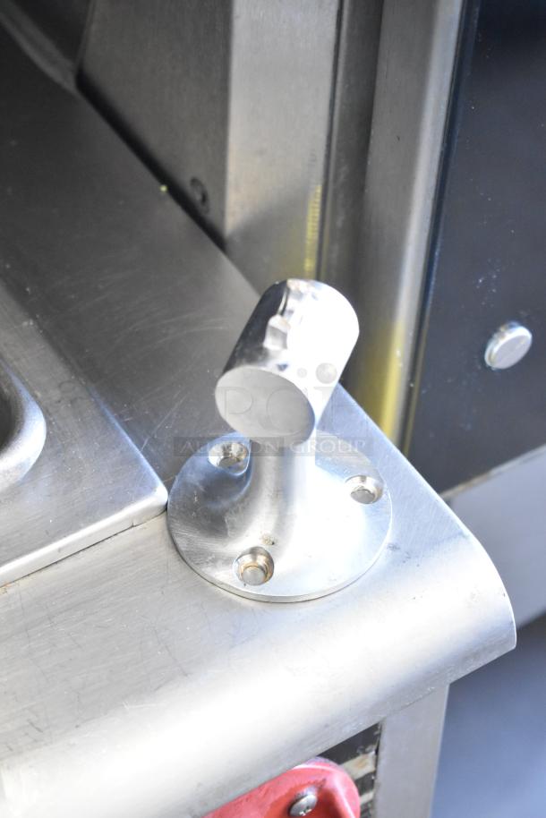 Wells WV-2HGRW Ventless Hood Cooking System, stainless steel component, on commercial casters, VCS2000 model.