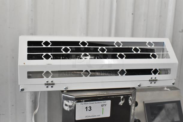 Gardner WS-95 bug zapper, 120V, 1-phase. Metal frame with ventilation slots. Label shows model and make details.