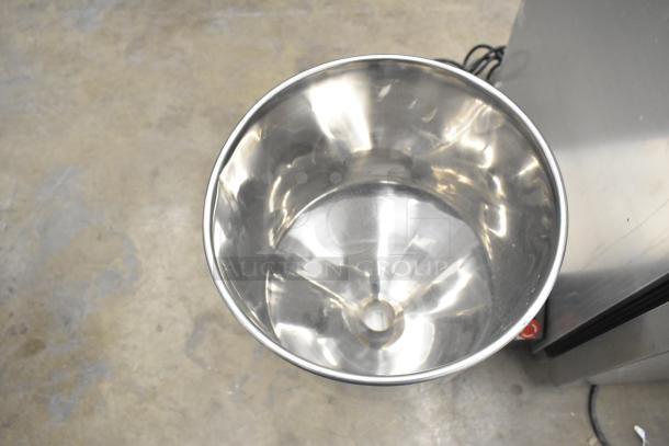 2023 ZD200E-1 Countertop Pastry Donut Filling Machine, 110V, 1 Phase, stainless steel exterior, excellent condition.