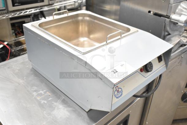 Matfer Depose Countertop Trempeuse A Air Unit in fair condition. Features 100/120 volts, single phase. Visible Matfer label.