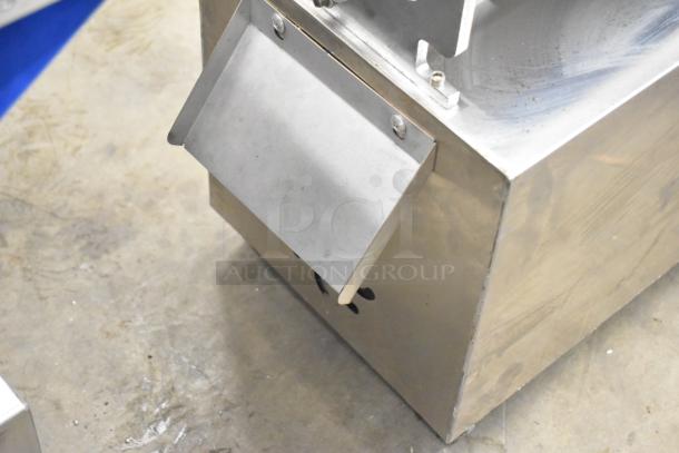 2023 C12 Countertop Semi Automatic Round Bottle Labeling Machine in stainless steel, excellent condition, 220V, 1 phase.