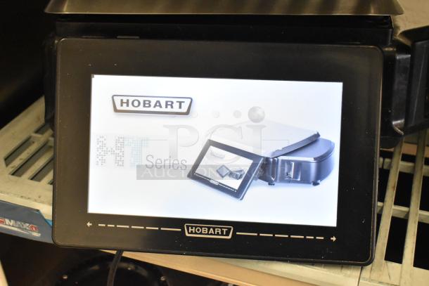 2017 Hobart HTi-7LH26 metal commercial countertop food portioning scale, 120/208-240V, 1 phase, tested, working.