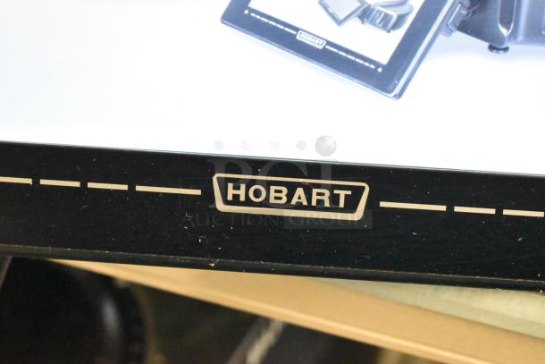 2017 Hobart HTi-7LH26 commercial food portioning scale, tested and working, with Hobart logo visible.