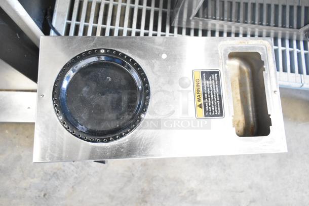 Bunn VPR Countertop 2 Burner Coffee Machine, 120V, 1 Phase, visible wear, warning label intact.