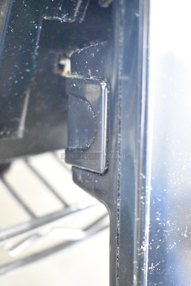 2017 Hobart HTi-7LH26 commercial food scale, black metal frame, tested and working, 120/208-240V, 1 Phase.