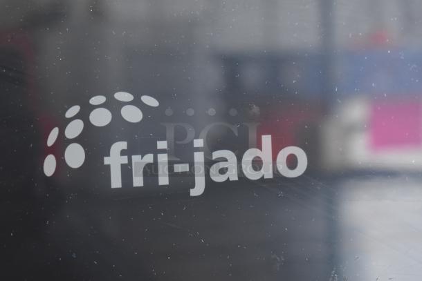 Fri-jado TDR7-P rotisserie oven with logo visible, in good condition. Electric, 208V, 3 phase, on commercial casters.