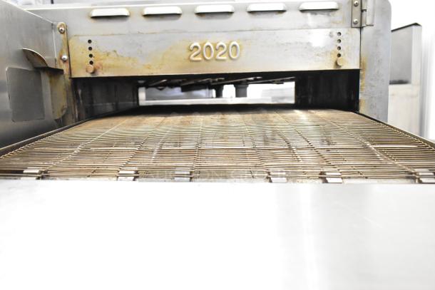 Turbochef HhC2020 Commercial Conveyor Oven, 208/240V, 3 Phase, used condition, model number 2020 visible.