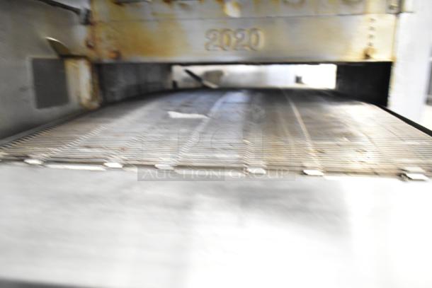 Turbochef HhC2020 commercial electric conveyor rapid cook oven, 208/240 volts, 3 phase. Visible model number "2020."