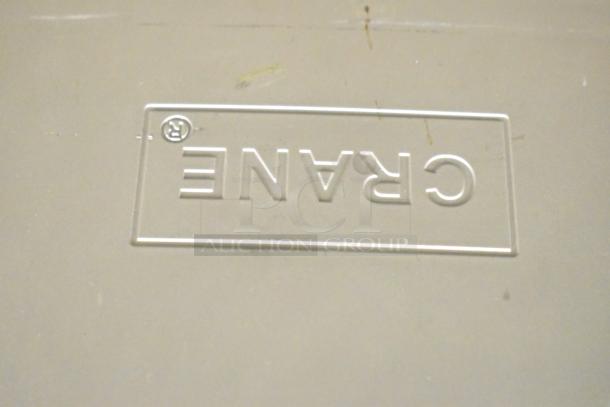 Crane 187D Commercial Vending Machine, 115V, 1 Phase, featuring embossed Crane logo.