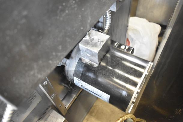 Garland SunFire full-size convection oven component, thermostatic control box visible, metal construction.