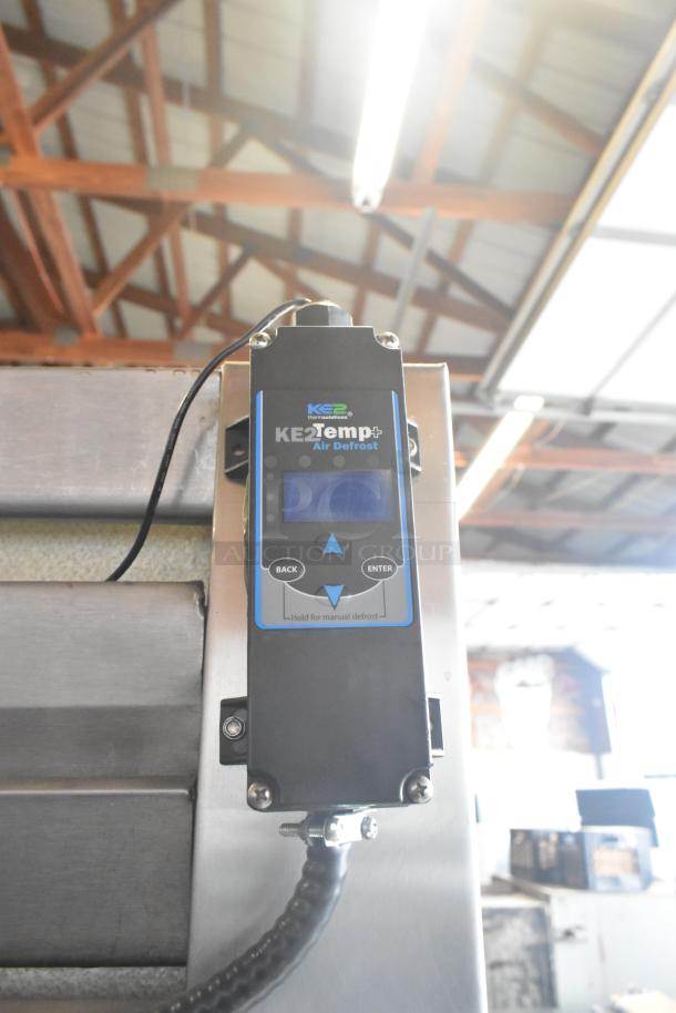 Traulsen RHT 2-32NUT 4 Half Door Cooler, KE2 Temp controller, commercial casters, 115V, 1 Phase, stainless steel.