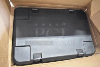 Brand new CaterGator black top-loading insulated food pan carrier in box, minor scratches. Durable and ideal for catering.
