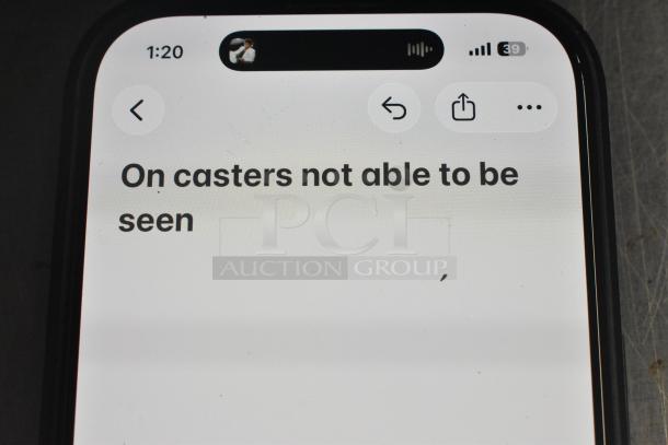 True TFP-48-18M-D-4 prep table, 4 drawers, mega top, Bain Marie style, on commercial casters, 115V, 1-phase.