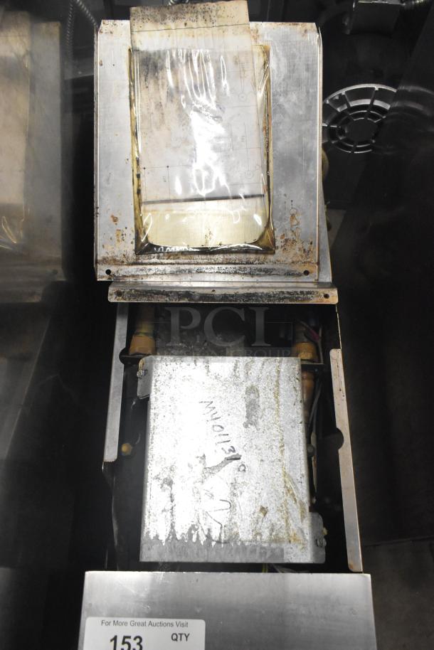 Taylor RD30-12 commercial single flavor frozen drink machine, 115 volts, 1 phase; used condition, visible wear and markings.