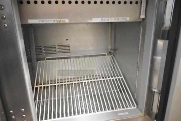 Beverage Air Commercial Sandwich Salad Prep Table, Bain Marie Mega Top, with commercial casters, 115V, 1 Phase.