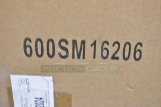 Regency 600SM16206 stainless steel floor mop sink, 25" size, new with scratches, 20"x16"x6" bowl.