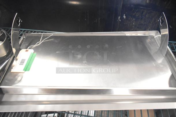 Brand new Avantco Ice machine door in stainless steel, model 1946296, with attached label. Ideal for EUC-H-340-A and EUC-F-340-A.