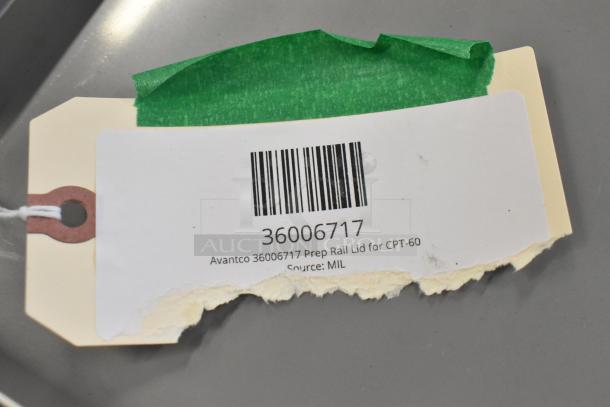 Avantco 36006717 Prep Rail Lid for CPT-60. New condition, scratch and dent. Barcode and label visible.