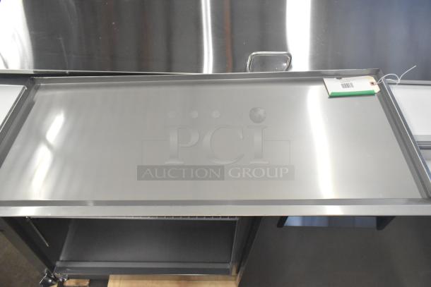 3 Avantco prep rail lids in stainless steel, new scratch and dent condition. Includes models CPT-54, CPT-60, CPT-48.