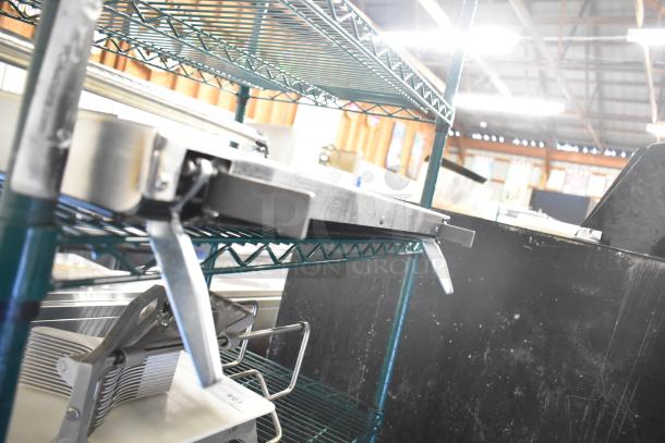 Brand new Imperial 38800 door assembly for IR-36 HP38800, scratch and dent condition, shown on metal shelving.