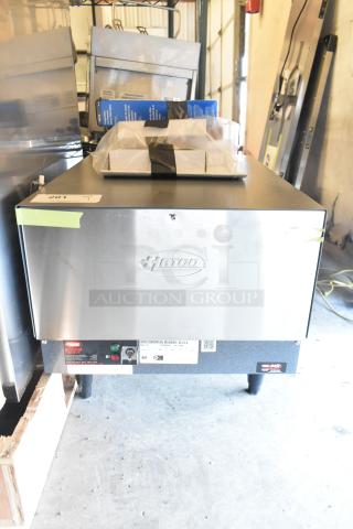 BRAND NEW Hatco C-36 Compact Booster Water Heater, 208V, 3 Phase, Model 413C36C, minor scratches, labels visible.