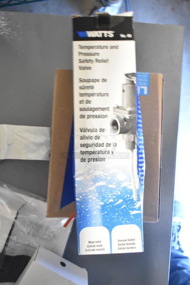 BRAND NEW SCRATCH AND DENT! Hatco C-36 Compact Booster Water Heater, 208V, 3 Phase, Model 413C36C. Includes Watt's temperature and pressure safety relief valve.