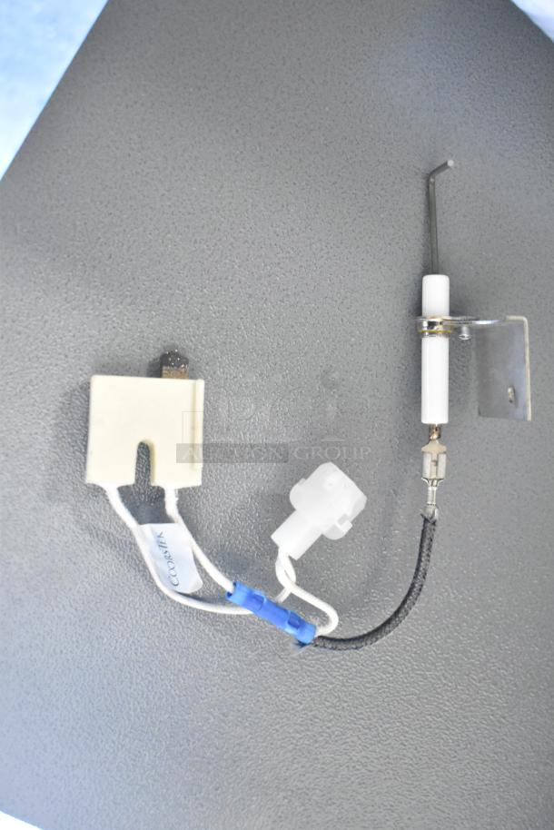 Hatco C-36 booster water heater components, 208V, 3-phase, model 413C36C. New, with scratch and dent.