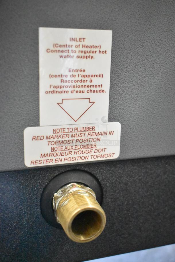 BRAND NEW SCRATCH AND DENT! Hatco C-36 Compact Booster Water Heater with visible inlet instructions; 208V, 3 Phase.