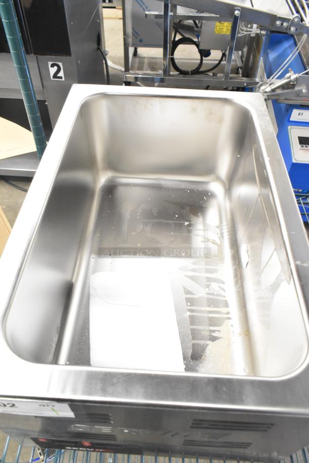 Brand new 2024 ServIt 423FW150 countertop food warmer, 12"x20", electric, with digital controls, 120V, scratch and dent condition.