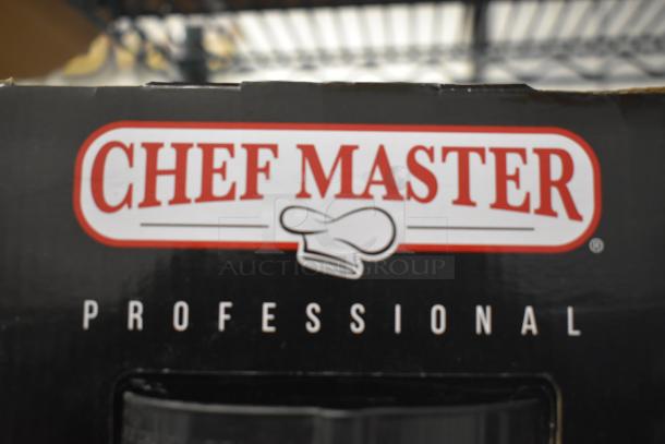 BRAND NEW SCRATCH AND DENT Chef Master 90217 stove cover. Stainless steel, 7 3/16" x 14 1/2" x 12". Box label.