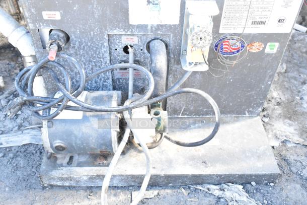 Perlick PP150 Commercial Power Pak, 115V, 1 Phase. Features labels, cords, and connectors. Signs of wear visible.