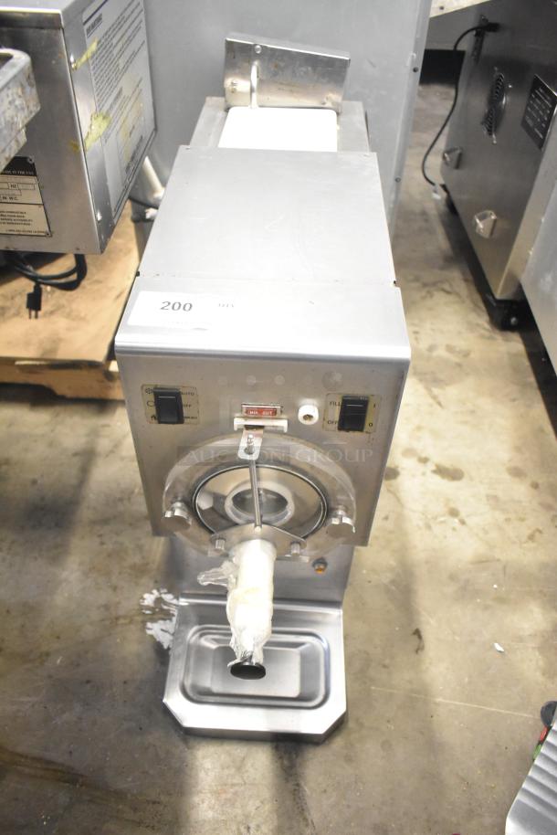 Taylor RD30-12 frozen drink machine, single flavor, commercial countertop model, stainless steel, 115 volts, good condition.