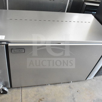 2022 Scotsman CIM1446HR6 48" remote ice machine, commercial capacity, 1520 lb, 208-230V, shown in stainless steel finish.