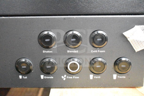 BRAND NEW SCRATCH AND DENT! Follett ID50 Commercial Ice Machine Head, featuring a control panel with various options.
