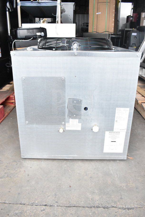 2022 Scotsman RCA3061 Commercial Remote Condenser, for CIM1545R and CIM1845R, 208-230V, 1 phase, visible labels, excellent condition.